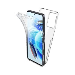 360º Silicon Case for Xiaomi Redmi Note 14 4G/5G Transparent